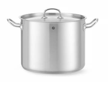 Kookpan Hoog - Met Deksel, Hendi, Kitchen Line, 13,5L, 280x, Ophalen of Verzenden, Nieuw in verpakking