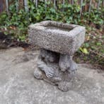 Waterbak in de vorm van een demon - Graniet - Japan - Edo