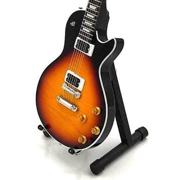 Miniatuur replica Gibson Les Paul gitaar Slash Guns N Roses, Ophalen of Verzenden, Nieuw, Overige typen