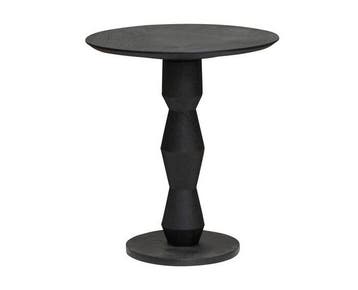 Tower Living Bijzettafel Brunello GeoPillar rond 50cm -, Huis en Inrichting, Ophalen of Verzenden, Nieuw