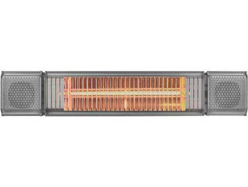 Eurom Heat and Beat Antraciet elektrische terrasverwarmer, Tuin en Terras, Terrasverwarmers, Nieuw, Elektrisch, Wand