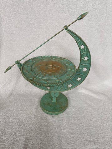 Art Nouveau Horizontal sundial - Metaal - Frankrijk - 2020+