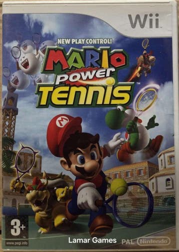 New Play Control Mario Power Tennis (wii used game), Ophalen of Verzenden, Zo goed als nieuw