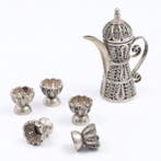 Miniatuur servies - Egypte - Beeldje (6) - .900 zilver