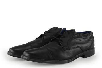 Bugatti Veterschoenen in maat 42 Zwart, Bugatti, Verzenden, Zwart, Zo goed als nieuw