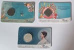 Nederland. Wilhelmina. 1 Stuiver 1916 - 1929a - 1934, 3, Postzegels en Munten, Munten | Nederland