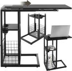 2dekans | tectake® Laptoptafel met laadstation - Incl., Ophalen of Verzenden, Zo goed als nieuw