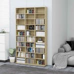 vidaXL Cd-kast 102x23x177,5 cm bewerkt hout sonoma, Huis en Inrichting, Woonaccessoires | Cd- en Dvd-rekken, Verzenden, Nieuw