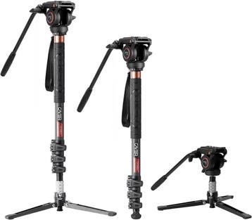 Camera Statief Carbon - Professioneel | 35% Korting, Audio, Tv en Foto, Fotografie | Statieven en Balhoofden, Ophalen of Verzenden