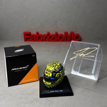 Mclaren - Season Helmet - Lando Norris - 2024 helmet - 2024, Nieuw