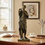 sculptuur, Diana of Gabii - Antique Art - 50 cm - Brons, Antiek en Kunst