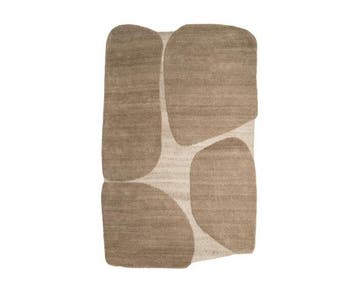 Vloerkleed Iwa 190x290cm - bruin | BY-BOO, Huis en Inrichting, Stoffering | Tapijten en Kleden, Ophalen of Verzenden, Nieuw