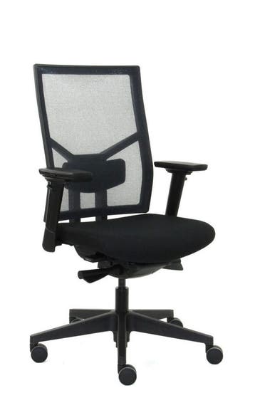 CS - NEN 1335 bureaustoel – 10 jaar garantie – Ergonomisch, Ergonomisch, Nieuw, Zwart, Bureaustoel