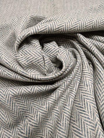 Tweed van zuivere wol, kaartwol E 745 Maat 5 × 1,60 m -