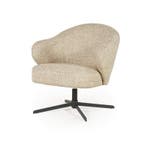 Fauteuil Connor - Taupe Donna - 96349 - fauteuils, Nieuw, Stof