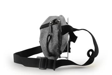 Eastpak Heuptas Grijs, Sieraden, Tassen en Uiterlijk, Tassen | Rugtassen, Verzenden, 25 tot 40 cm, Zo goed als nieuw, 30 tot 45 cm