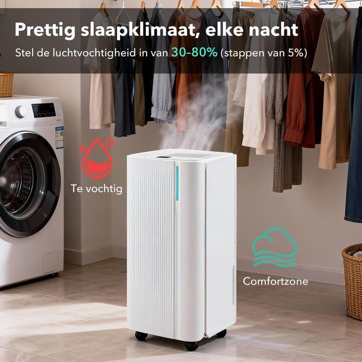 Dryconic 12 Liter Luchtontvochtiger, Dehumidifier, Witgoed en Apparatuur, Luchtbehandelingsapparatuur, Luchtontvochter, Nieuw