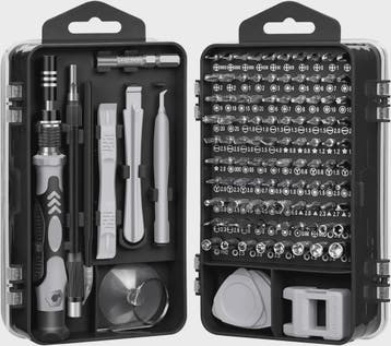 115-delige Precisie Schroevendraaierset: Magnetisch, Elektro, Verzenden, Nieuw
