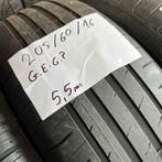 2 x Goodyear 205-60-16 Zomerbanden 5,5mm, Gebruikt, 16 inch, Band(en), Personenwagen