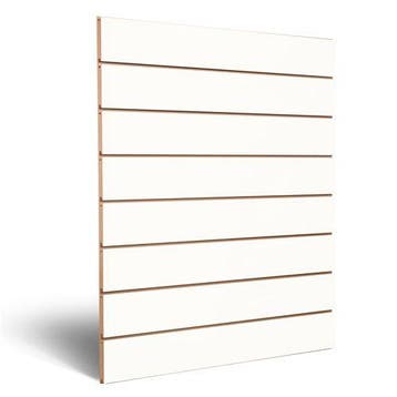 Slatwall wandrek wit 62150110-ACT