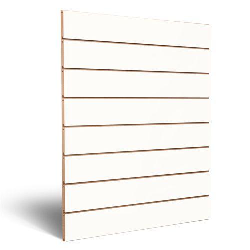 Slatwall wandrek wit 62150110-ACT, Zakelijke goederen, Kantoor en Winkelinrichting | Winkel en Inventaris