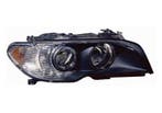 BMW E46 03-06 Coupe/Cabrio Koplamp Rechts Zwart (Koplampen), Verzenden, Nieuw, BMW