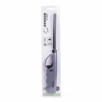 Benson Lange navulbare BBQ-aansteker - 27 cm - zwart/grij..., Ophalen of Verzenden, Nieuw