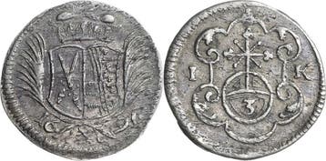 Dreier 1691, Sachsen-kurlinie ab 1547 (albertiner) Johann..., Verzenden