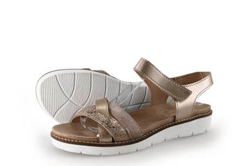 Aco Sandalen in maat 38 Goud, Kleding | Dames, Aco, Overige kleuren, Verzenden, Sandalen of Muiltjes