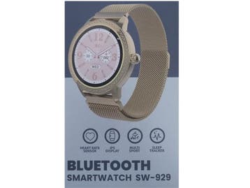 Veiling - DIFRNCE – smartwatch goudkleurig – chique mode, Nieuw