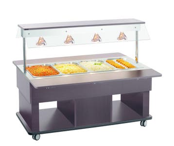 Verwarmde Buffetwagen KIDS | 4x 1/1 GN | 230V |, Verzenden, Nieuw in verpakking