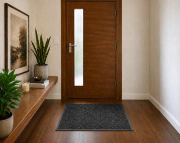 Schoonloopmat Magic 75x85cm Antraciet, Verzenden, Nieuw