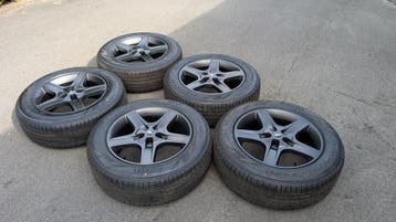 20 Inch Satin Dark Velgen Land Rover Defender Style 5094 5X, 255 mm, Banden en Velgen, Nieuw, Ophalen of Verzenden