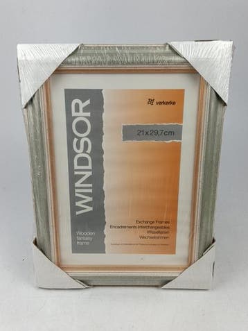 Fotolijst Hout 21 x 29.7 cm Wit, Ophalen of Verzenden, Zo goed als nieuw