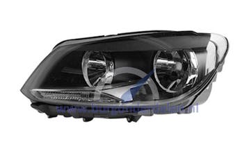Koplamp Links H7+H15 Met Elekt.Motor Geschikt Voor Caddy..., Ophalen of Verzenden, Nieuw, Volkswagen