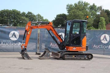 Veiling: Graafmachine Hitachi ZX26U-6 CLR Diesel 15.6kW 2024, Ophalen, Graafmachine