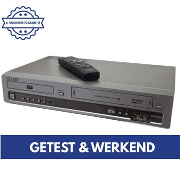 Samsung SV-DVD55 | VHS Speler | DVD Speler | Videorecorder, Verzenden, Gebruikt, VHS-speler of -recorder