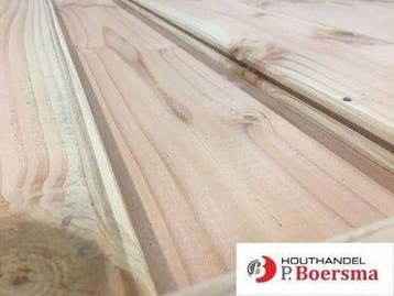 vellingdelen douglas, Minder dan 25 mm, Nieuw, Plank, 300 cm of meer