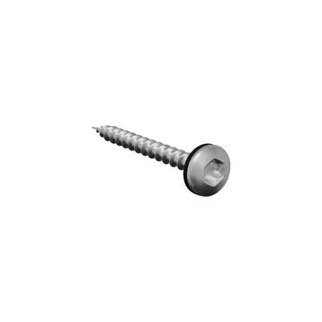 Dakpanschroef torx met EPDM volgring 70mm RVS 200 stuks, Ophalen of Verzenden, Nieuw