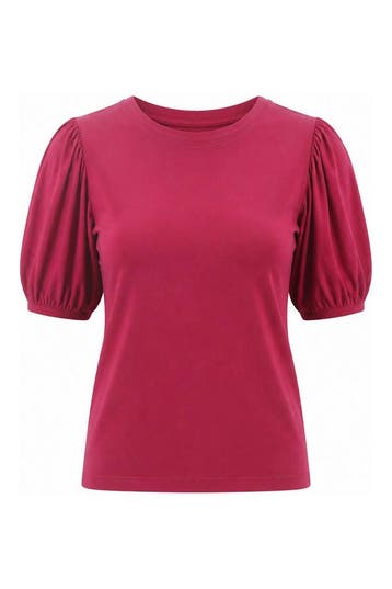 Anytime T-shirt in maat S Rood, Anytime, Verzenden, Zo goed als nieuw, Rood