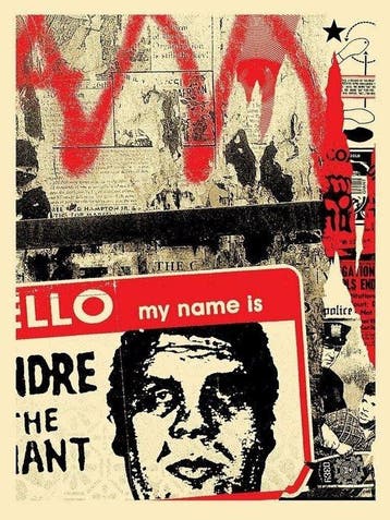 Shepard Fairey (OBEY) (1970) - Hello My Name Is