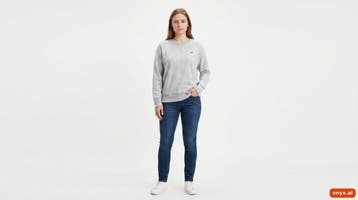 Levis Sweatshirts Dames maat M Grijs Vintage, Kleding | Dames, Truien en Vesten, Ophalen of Verzenden, Nieuw