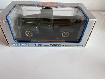 Welly 1:18 - Modelauto - Ford Pick-Up F1 1951, Hobby en Vrije tijd, Nieuw