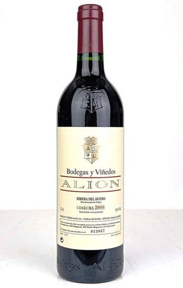 2008 Bodegas y Viñedos Alion - Ribera del Duero - 1 Fles, Verzamelen, Nieuw
