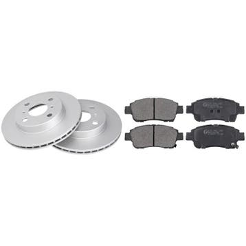 Voordeelpakket remschijven & remblokken Toyota Echo 1.5 Voor, Verzenden, Nieuw, Toyota