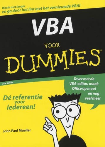 VBA voor Dummies - John Paul Mueller - 9789043015417 - Paper, Verzenden, Nieuw
