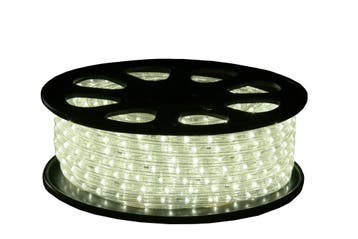 LED Lichtslang - 44 meter - koud wit - 220V IP44, Ophalen of Verzenden, Nieuw