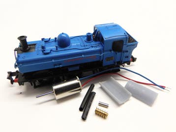 micromotor NDA001G ombouwset Dapol Class 57xx Pannier, Overige merken, Gelijkstroom, Verzenden, Overige typen