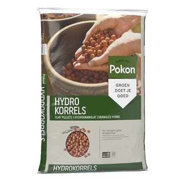Hydrokorrels | Pokon | 20 liter (Natuurlijk), Tuin en Terras, Aarde en Mest, Verzenden