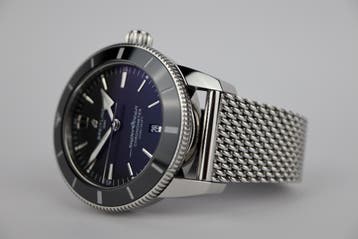 Horloge Breitling Herritage ll 07/2024 Full set, Goede staat, Staal, Staal, Breitling, Polshorloge